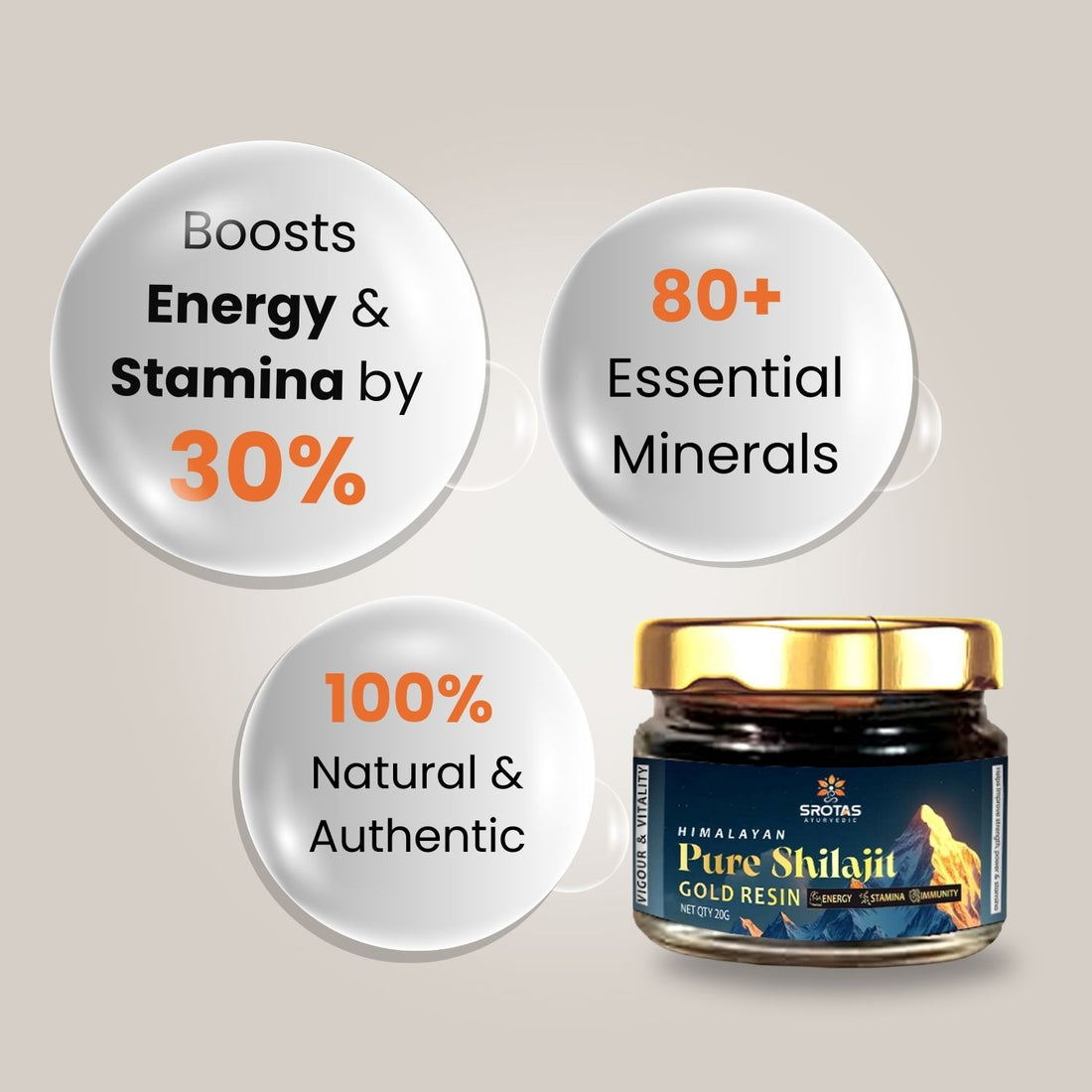 HIMALAYAN PURE SHILAJIT GOLD