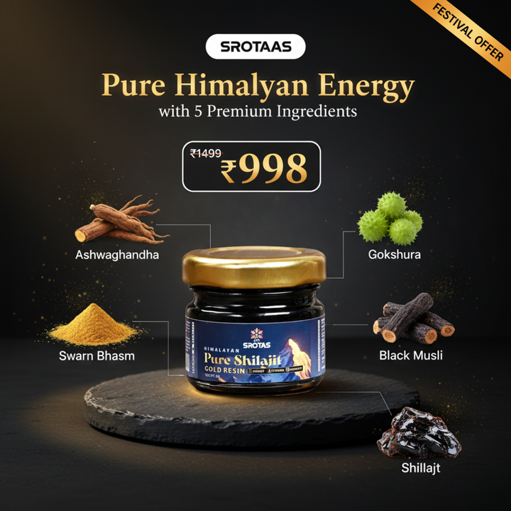 Himalayan Pure Shilajit Gold Resin  (20g)